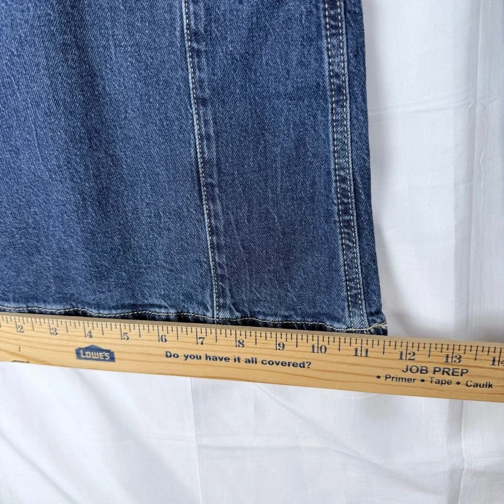 Forever 21 Cargo Jeans 24 Medium Wash Relaxed‎ Utility Gorpcore Y2K Retro NWT